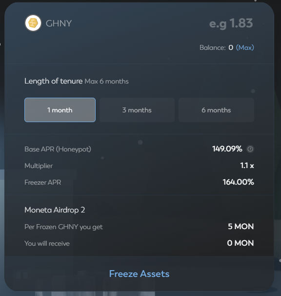 Grizzly token freezing possibilities